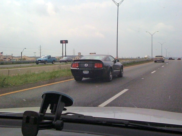 The next day, I saw this Shelby Cobra Mustang while riding to lunch. (car_0024.jpg, 640w x 480h )