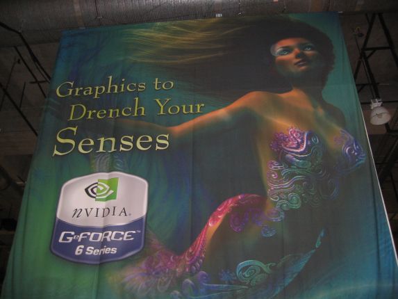 The huge nVidia banner.  Is this targeted marketing or what? (qc040018.jpg, 573w x 430h )