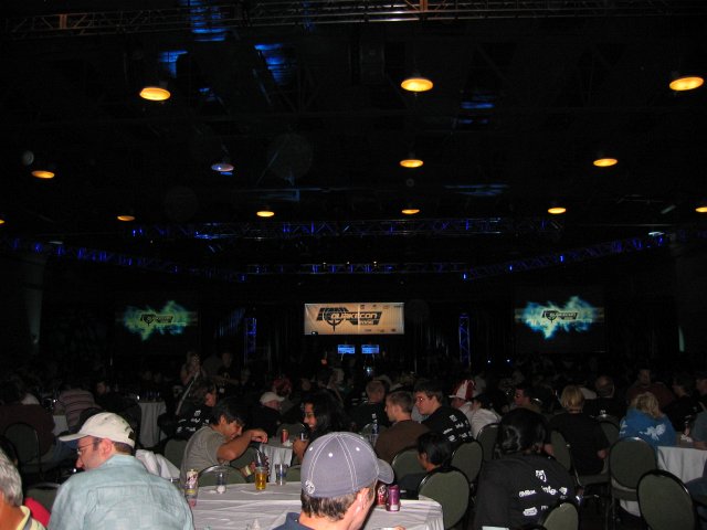 The stage for the 1v1 Tournament Finals (qc063011.jpg, 640w x 480h )
