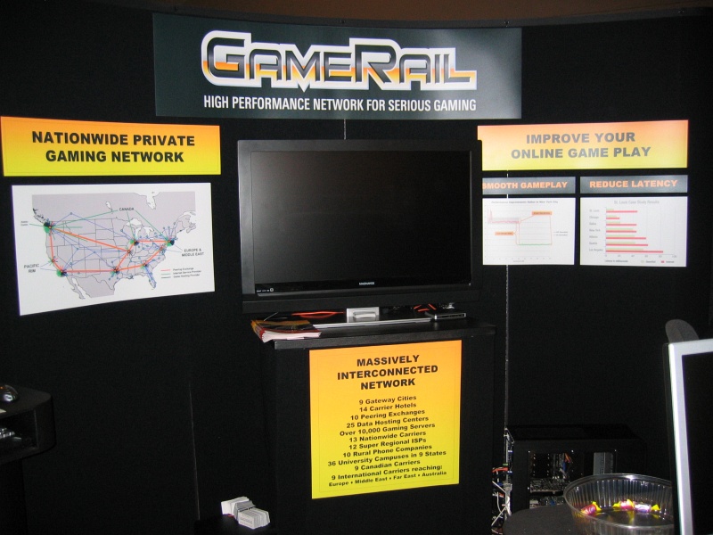 GameRail was aggressively pushing their private gaming network.  If it consistently works, this could be a great idea! (qc071022.jpg, 800w x 600h )