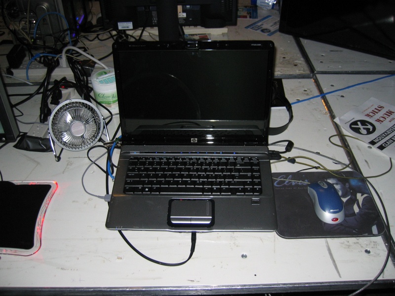 There were a lot of laptops in the BYOC this year. (qc072007.jpg, 800w x 600h )